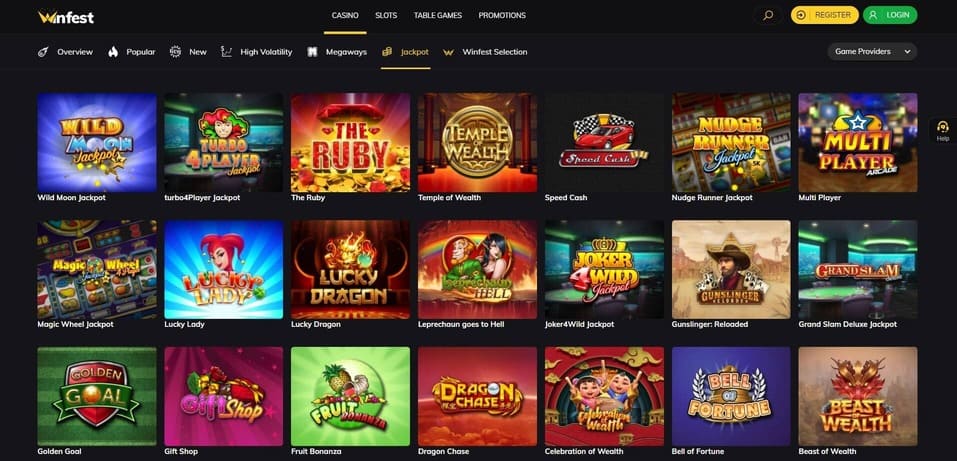 Winfest-Jackpots