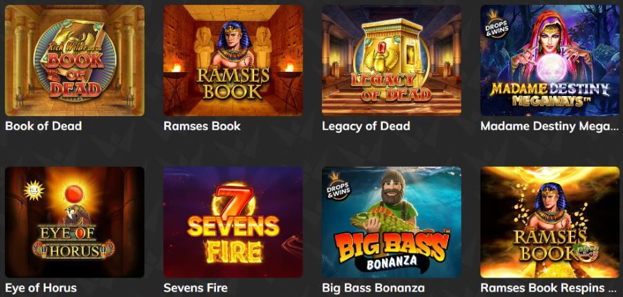 Winfest Casino Spielangebot